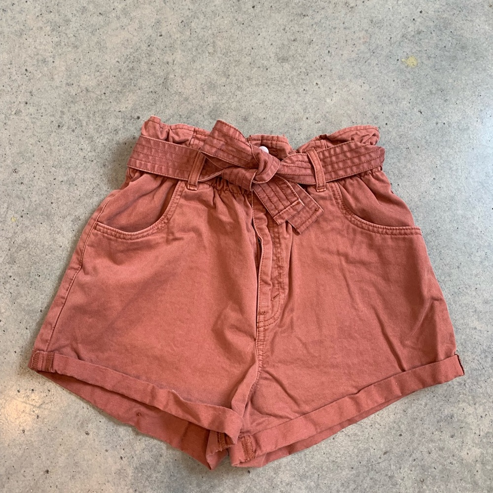 Abercrombie paper bag shorts